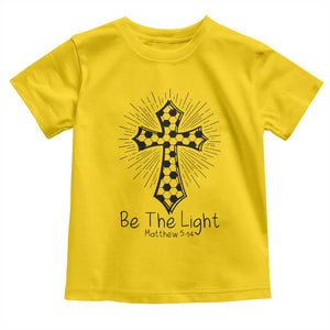 Be The Light Matthew 5 14 Toddler T Shirt Christian Soccer Faith Gift TS12 Daisy Print Your Wear
