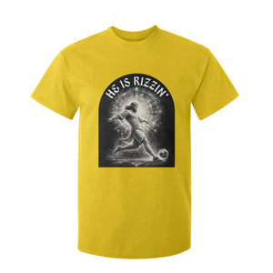 He Is Rizzin T Shirt For Kid Funny Christian Faith Soccer Player Gift TS12 Daisy Print Your Wear