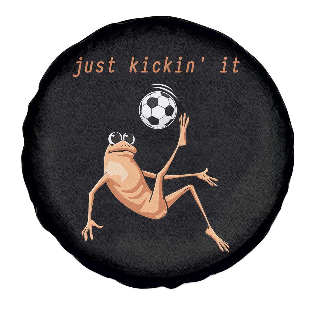 Funny Marcus The Worm Soccer Lover Spare Tire Cover Just Kickin It TS12 Print Your Wear