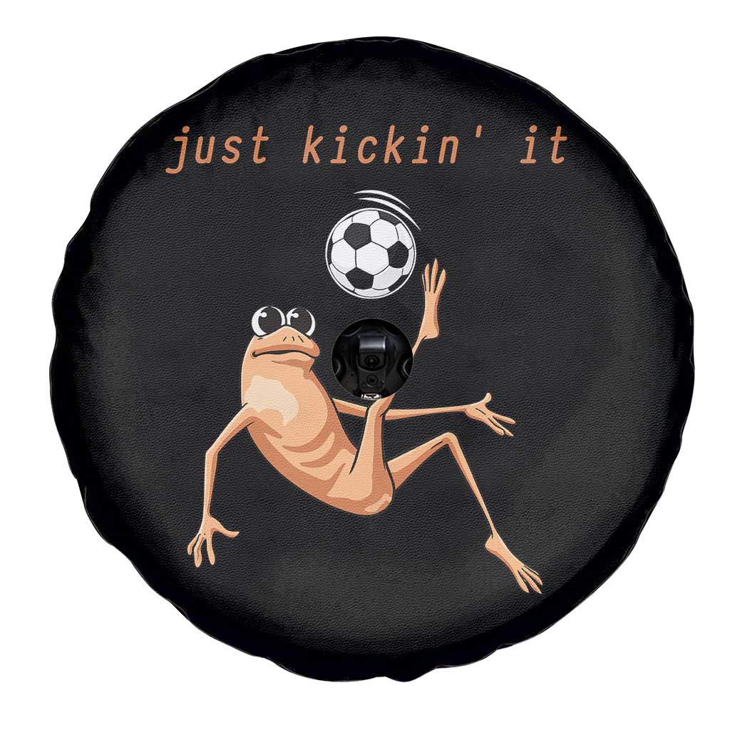 Funny Marcus The Worm Soccer Lover Spare Tire Cover Just Kickin It TS12 Print Your Wear