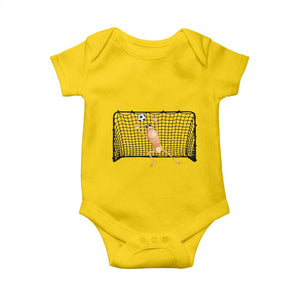 Funny Marcus The Worm Soccer Goalkeeper Gift Baby Onesie TS12 Daisy Print Your Wear