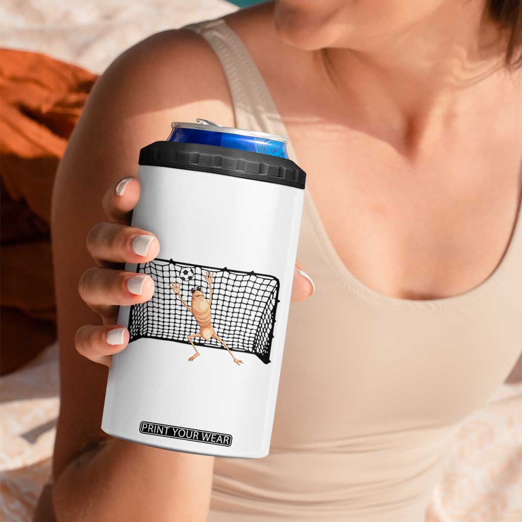 Funny Marcus The Worm Soccer Goalkeeper Gift 4 in 1 Can Cooler Tumbler TS12 Print Your Wear