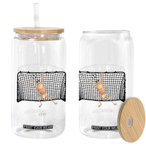 Funny Marcus The Worm Soccer Goalkeeper Gift Glass Can TS12 Print Your Wear