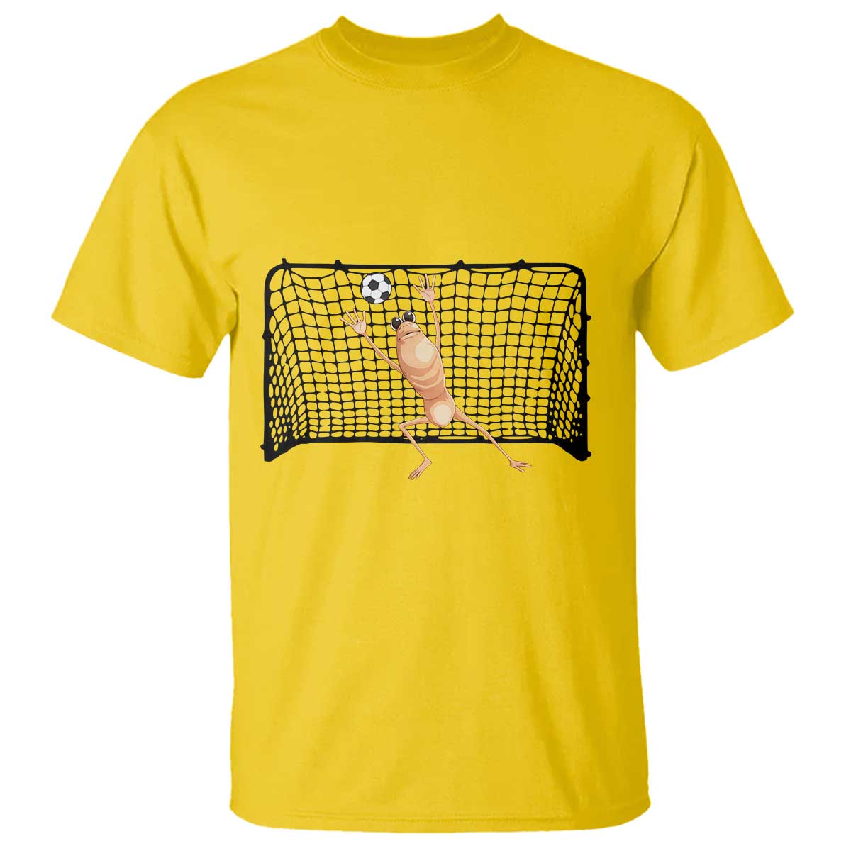 Funny Marcus The Worm Soccer Goalkeeper Gift T Shirt TS12 Daisy Print Your Wear