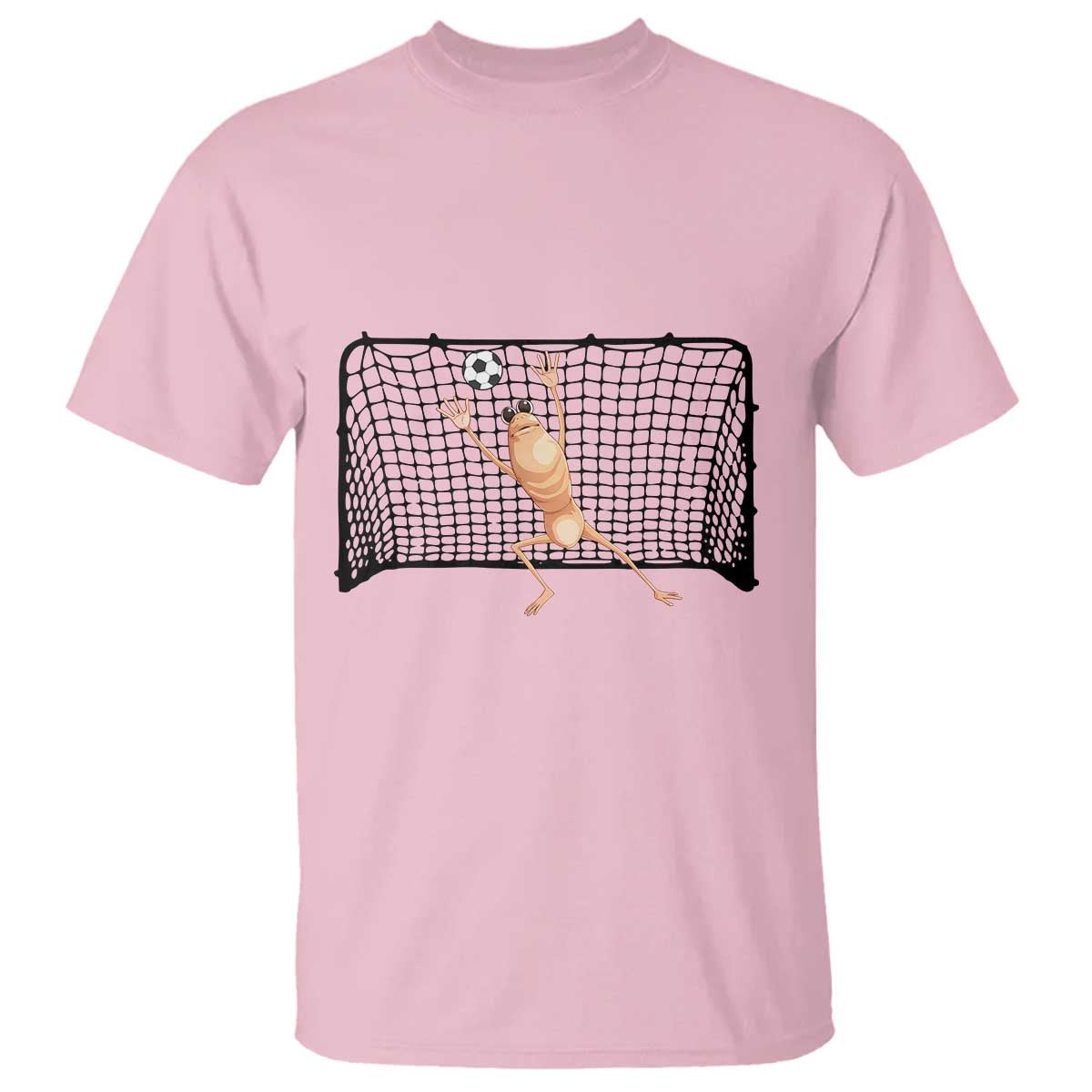 Funny Marcus The Worm Soccer Goalkeeper Gift T Shirt TS12 Light Pink Print Your Wear