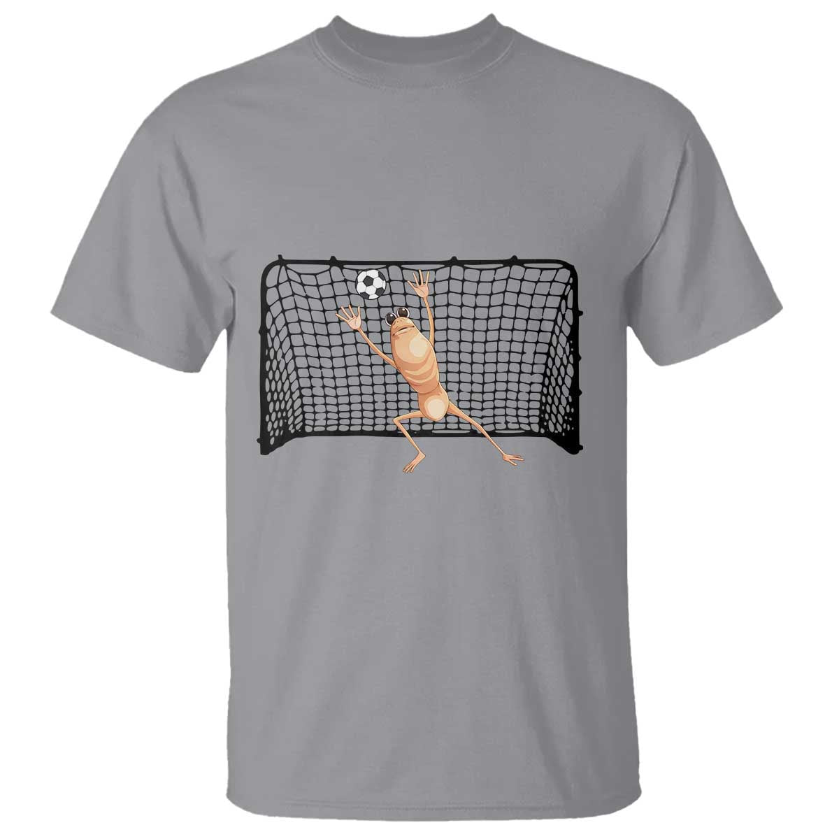 Funny Marcus The Worm Soccer Goalkeeper Gift T Shirt TS12 Sport Gray Print Your Wear