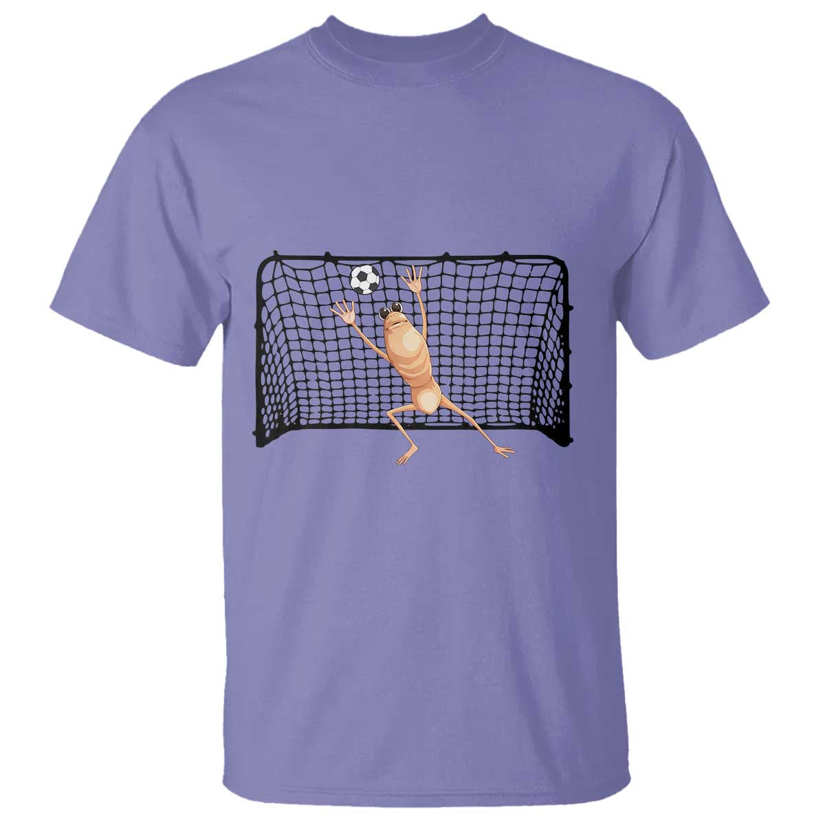 Funny Marcus The Worm Soccer Goalkeeper Gift T Shirt TS12 Violet Print Your Wear