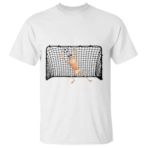Funny Marcus The Worm Soccer Goalkeeper Gift T Shirt TS12 White Print Your Wear