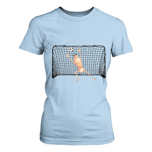 Funny Marcus The Worm Soccer Goalkeeper Gift T Shirt For Women TS12 Light Blue Print Your Wear