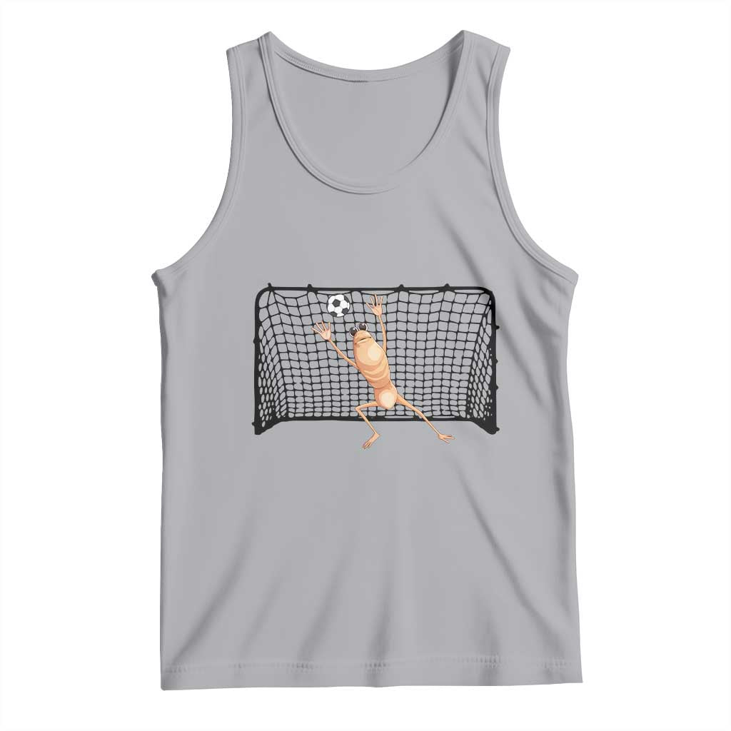 Funny Marcus The Worm Soccer Goalkeeper Gift Tank Top TS12 Athletic Heather Print Your Wear