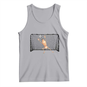 Funny Marcus The Worm Soccer Goalkeeper Gift Tank Top TS12 Athletic Heather Print Your Wear
