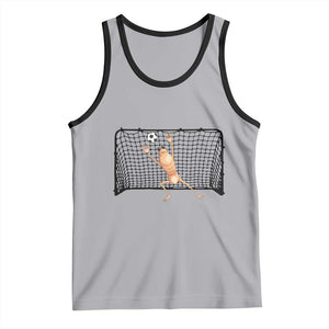 Funny Marcus The Worm Soccer Goalkeeper Gift Tank Top TS12 Athletic Heather Black Print Your Wear