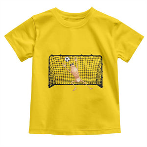 Funny Marcus The Worm Soccer Goalkeeper Gift Toddler T Shirt TS12 Daisy Print Your Wear