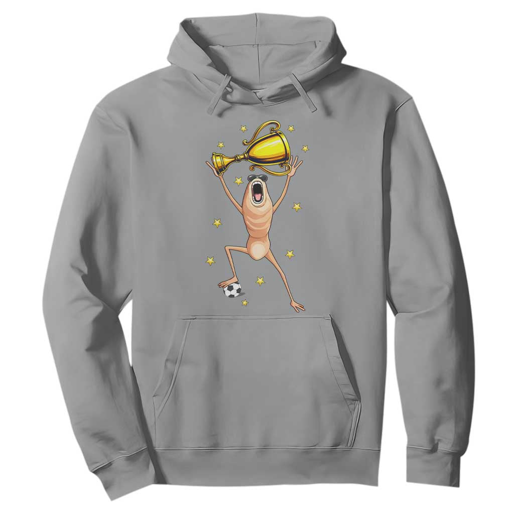 Funny Marcus The Worm Soccer Champion Hoodie Soccer Lover TS12 Sport Gray Print Your Wear