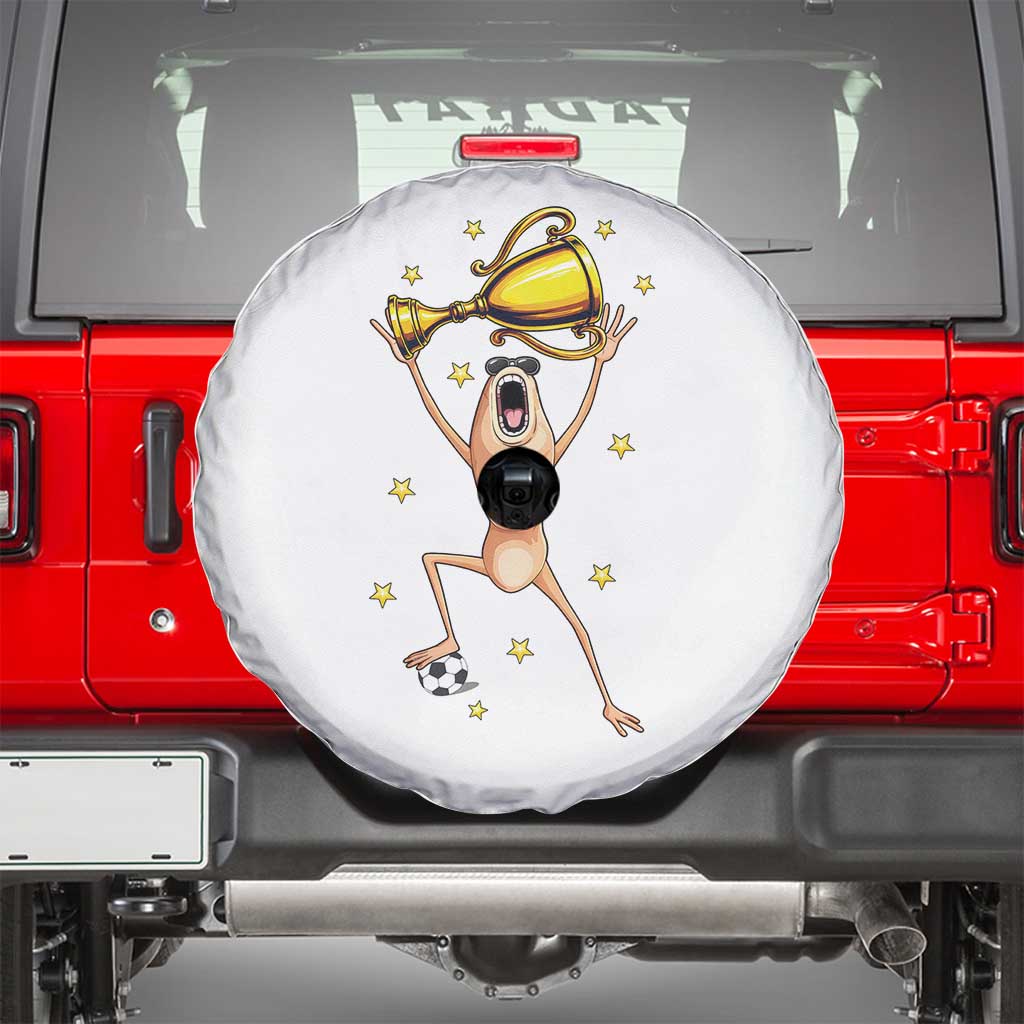 Funny Marcus The Worm Soccer Champion Spare Tire Cover Soccer Lover TS12 Black Print Your Wear