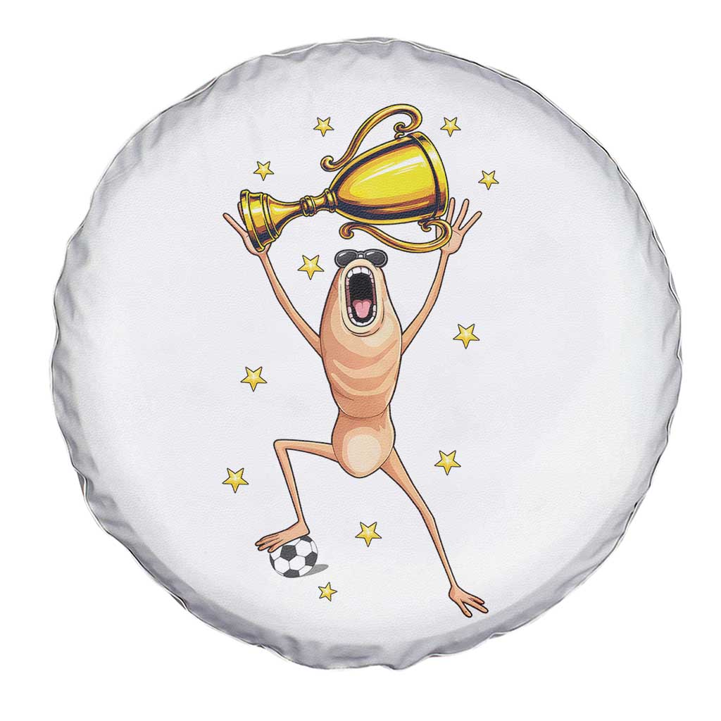 Funny Marcus The Worm Soccer Champion Spare Tire Cover Soccer Lover TS12 Print Your Wear
