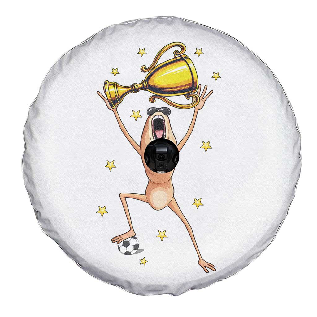 Funny Marcus The Worm Soccer Champion Spare Tire Cover Soccer Lover TS12 Print Your Wear