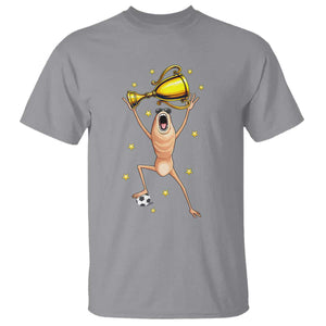 Funny Marcus The Worm Soccer Champion T Shirt Soccer Lover TS12 Sport Gray Print Your Wear