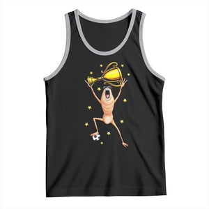 Funny Marcus The Worm Soccer Champion Tank Top Soccer Lover TS12 Black Athletic Heather Print Your Wear