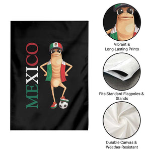 Mexico Soccer Fan Marcus The Worm Garden Flag Country Football Gift TS12 Print Your Wear
