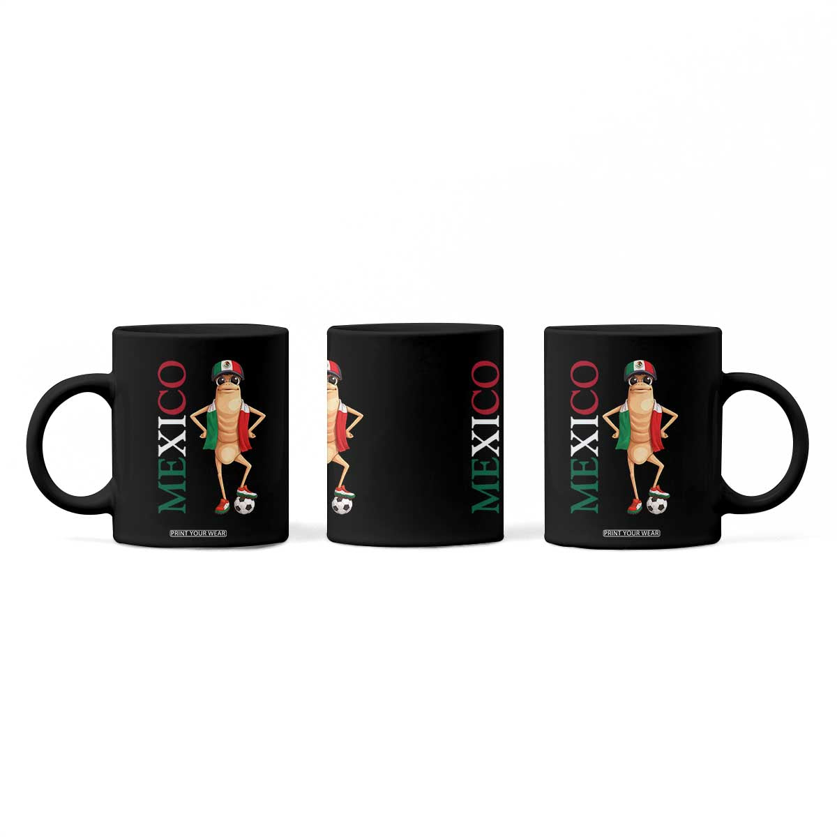 Mexico Soccer Fan Marcus The Worm Coffee Mug Country Football Gift TS12 Print Your Wear