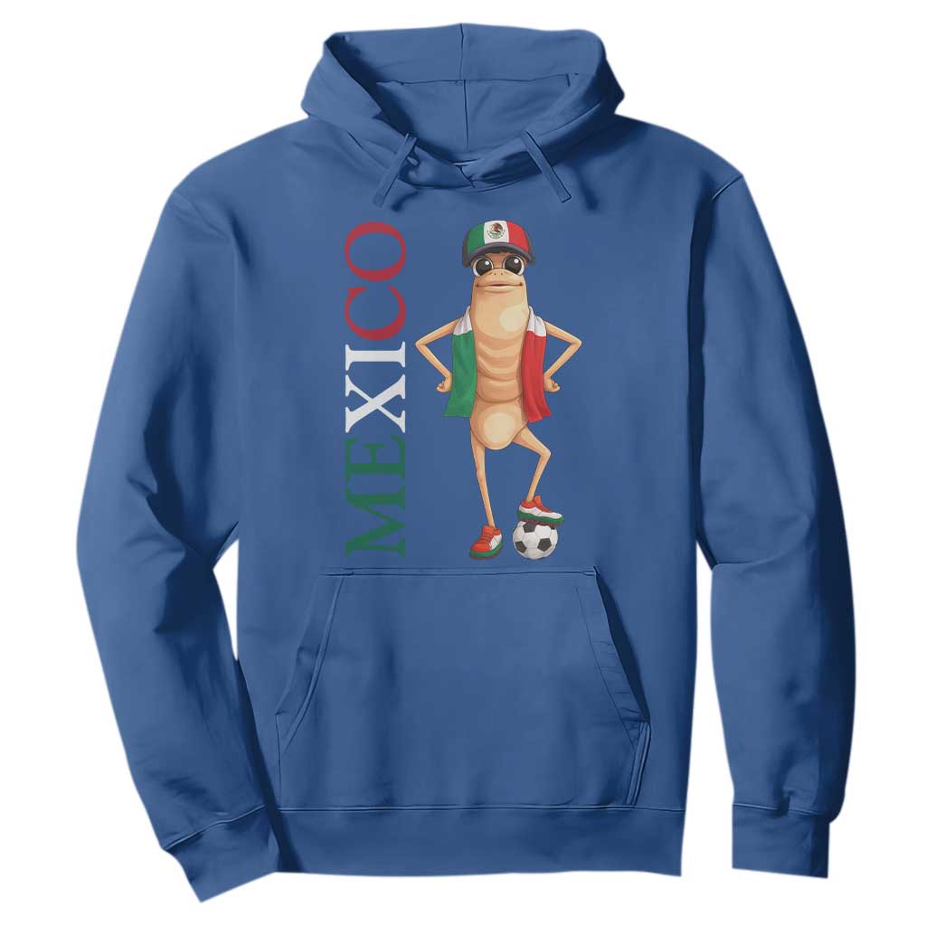 Mexico Soccer Fan Marcus The Worm Hoodie Country Football Gift TS12 Royal Blue Print Your Wear