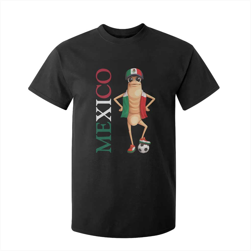 Mexico Soccer Fan Marcus The Worm T Shirt For Kid Country Football Gift TS12 Black Print Your Wear