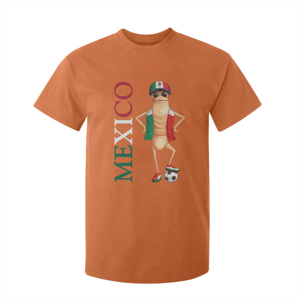 Mexico Soccer Fan Marcus The Worm T Shirt For Kid Country Football Gift TS12 Orange Print Your Wear