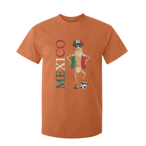 Mexico Soccer Fan Marcus The Worm T Shirt For Kid Country Football Gift TS12 Orange Print Your Wear