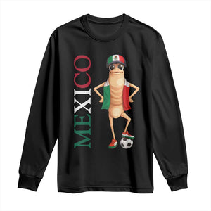 Mexico Soccer Fan Marcus The Worm Long Sleeve Shirt Country Football Gift TS12 Black Print Your Wear