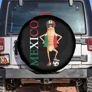 Mexico Soccer Fan Marcus The Worm Spare Tire Cover Country Football Gift TS12 No hole Black Print Your Wear