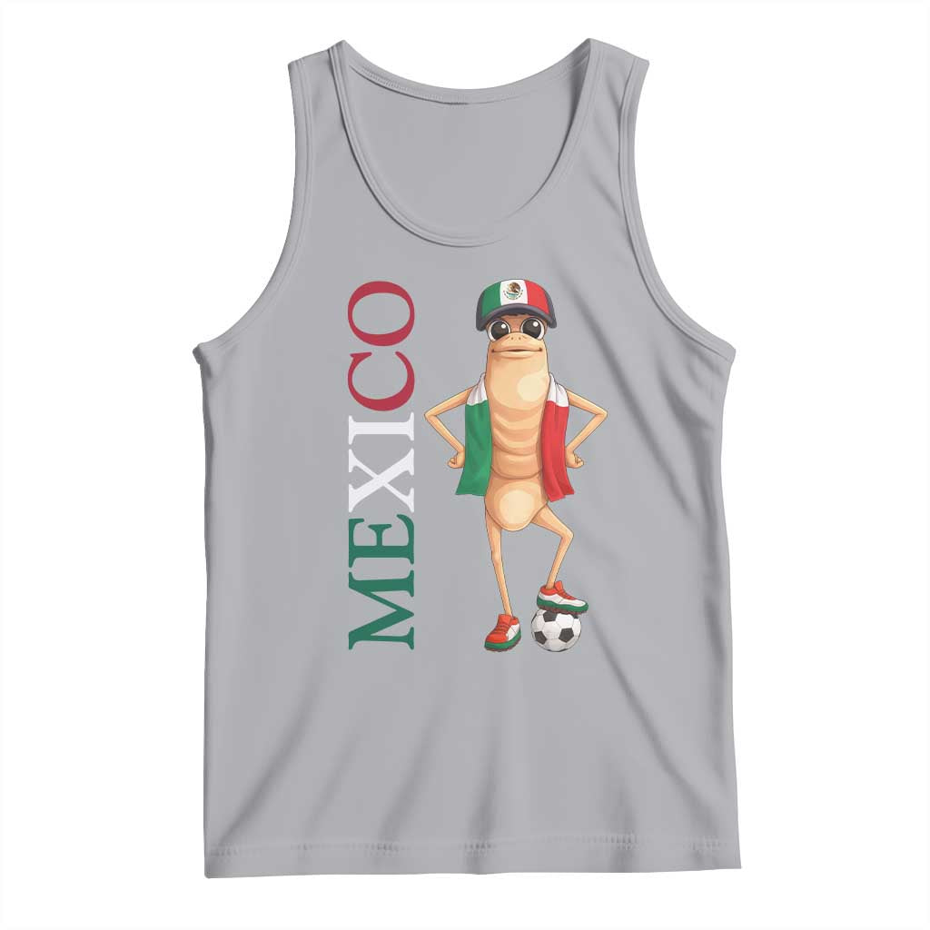 Mexico Soccer Fan Marcus The Worm Tank Top Country Football Gift TS12 Athletic Heather Print Your Wear