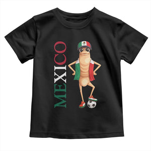 Mexico Soccer Fan Marcus The Worm Toddler T Shirt Country Football Gift TS12 Black Print Your Wear