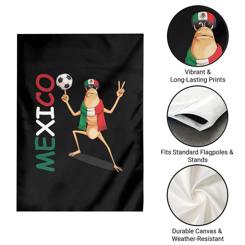 Viva Mexico Marcus The Worm Soccer Garden Flag Mexican Pride Football Fan TS12 Print Your Wear