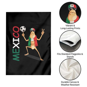 Viva Mexico Marcus The Worm Soccer Garden Flag Mexican Pride Football Fan TS12 Print Your Wear