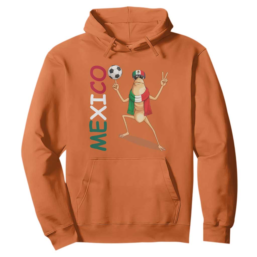 Viva Mexico Marcus The Worm Soccer Hoodie Mexican Pride Football Fan TS12 Orange Print Your Wear