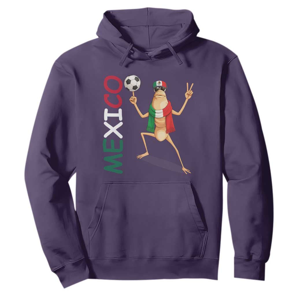 Viva Mexico Marcus The Worm Soccer Hoodie Mexican Pride Football Fan TS12 Purple Print Your Wear