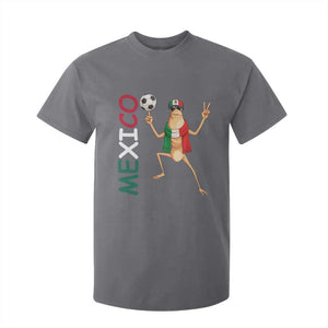 Viva Mexico Marcus The Worm Soccer T Shirt For Kid Mexican Pride Football Fan TS12 Charcoal Print Your Wear