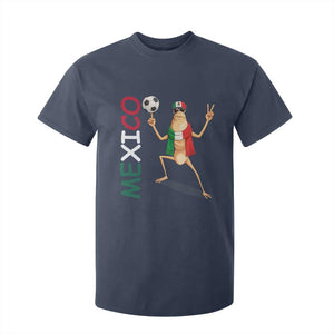 Viva Mexico Marcus The Worm Soccer T Shirt For Kid Mexican Pride Football Fan TS12 Navy Print Your Wear