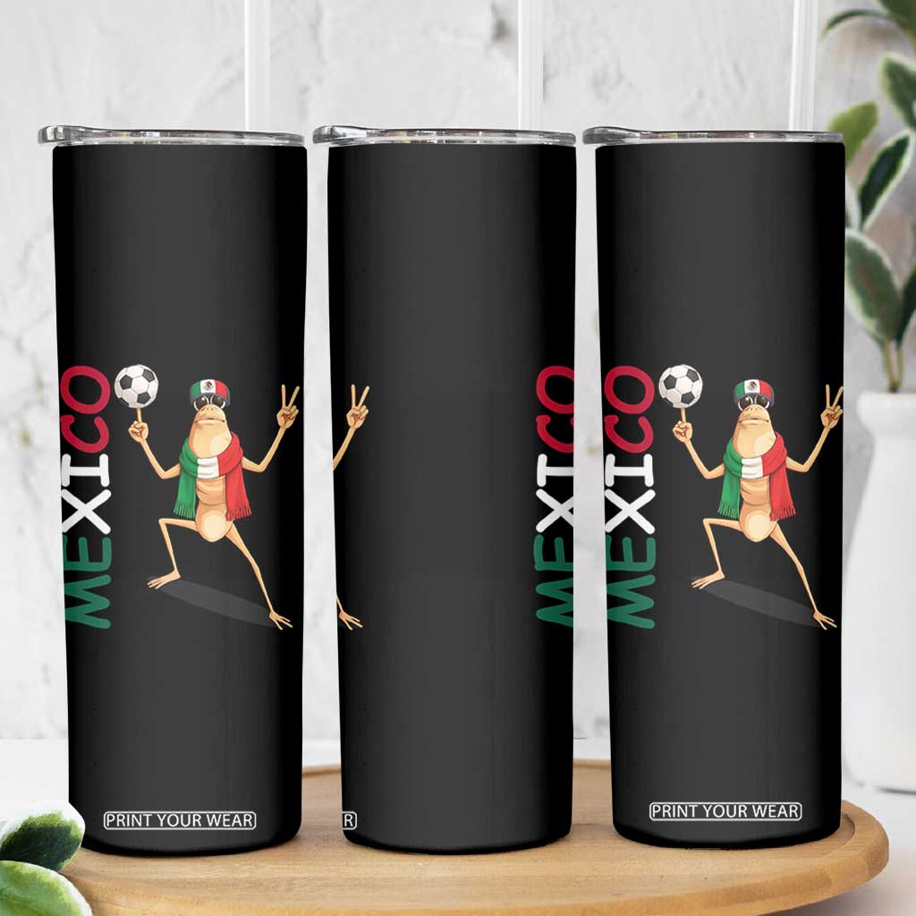 Viva Mexico Marcus The Worm Soccer Skinny Tumbler Mexican Pride Football Fan TS12 Print Your Wear