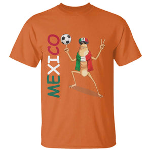Viva Mexico Marcus The Worm Soccer T Shirt Mexican Pride Football Fan TS12 Orange Print Your Wear