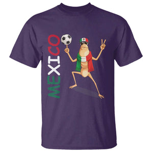 Viva Mexico Marcus The Worm Soccer T Shirt Mexican Pride Football Fan TS12 Purple Print Your Wear