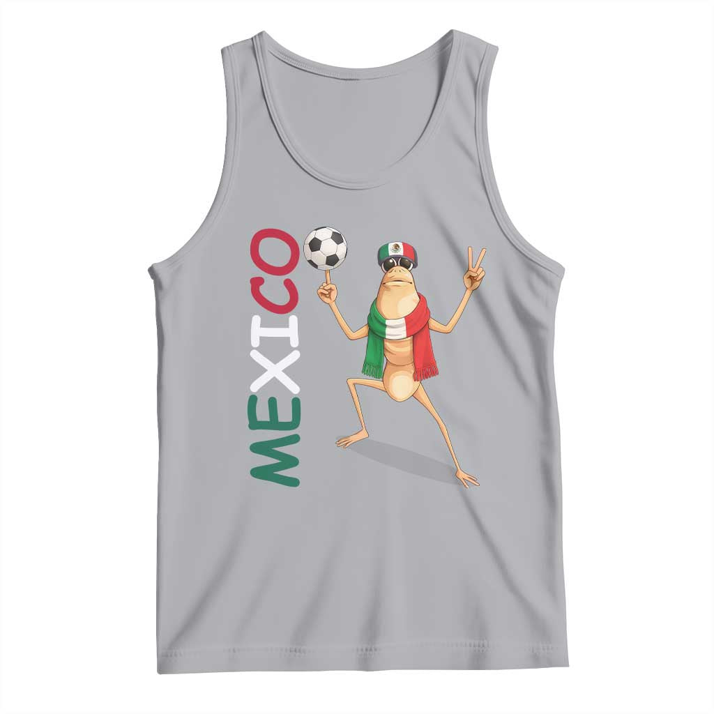 Viva Mexico Marcus The Worm Soccer Tank Top Mexican Pride Football Fan TS12 Athletic Heather Print Your Wear