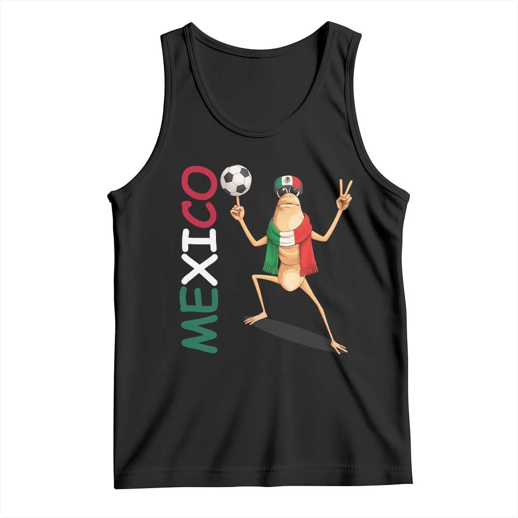 Viva Mexico Marcus The Worm Soccer Tank Top Mexican Pride Football Fan TS12 Black Print Your Wear