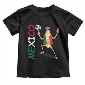 Viva Mexico Marcus The Worm Soccer Toddler T Shirt Mexican Pride Football Fan TS12 Black Print Your Wear
