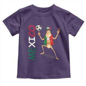 Viva Mexico Marcus The Worm Soccer Toddler T Shirt Mexican Pride Football Fan TS12 Purple Print Your Wear