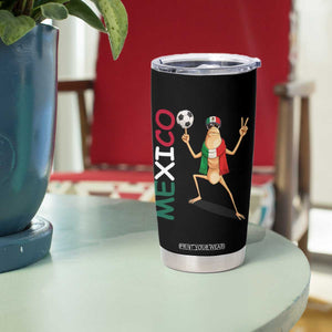 Viva Mexico Marcus The Worm Soccer Tumbler Cup Mexican Pride Football Fan TS12 Print Your Wear