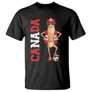 Canada Soccer Fan Marcus The Worm T Shirt Country Football Gift TS12 Black Print Your Wear