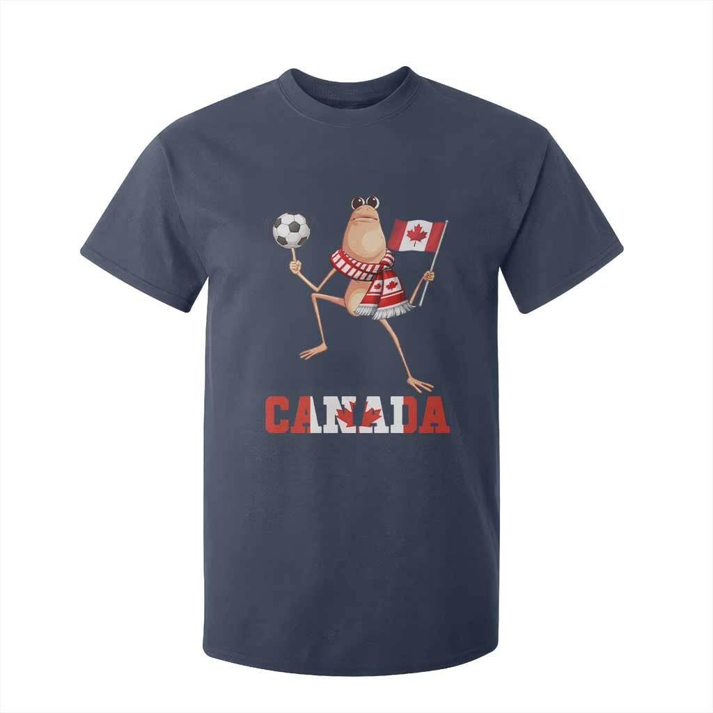 Funny Marcus The Worm T Shirt For Kid Canadian Pride Soccer Gift TS12 Navy Print Your Wear