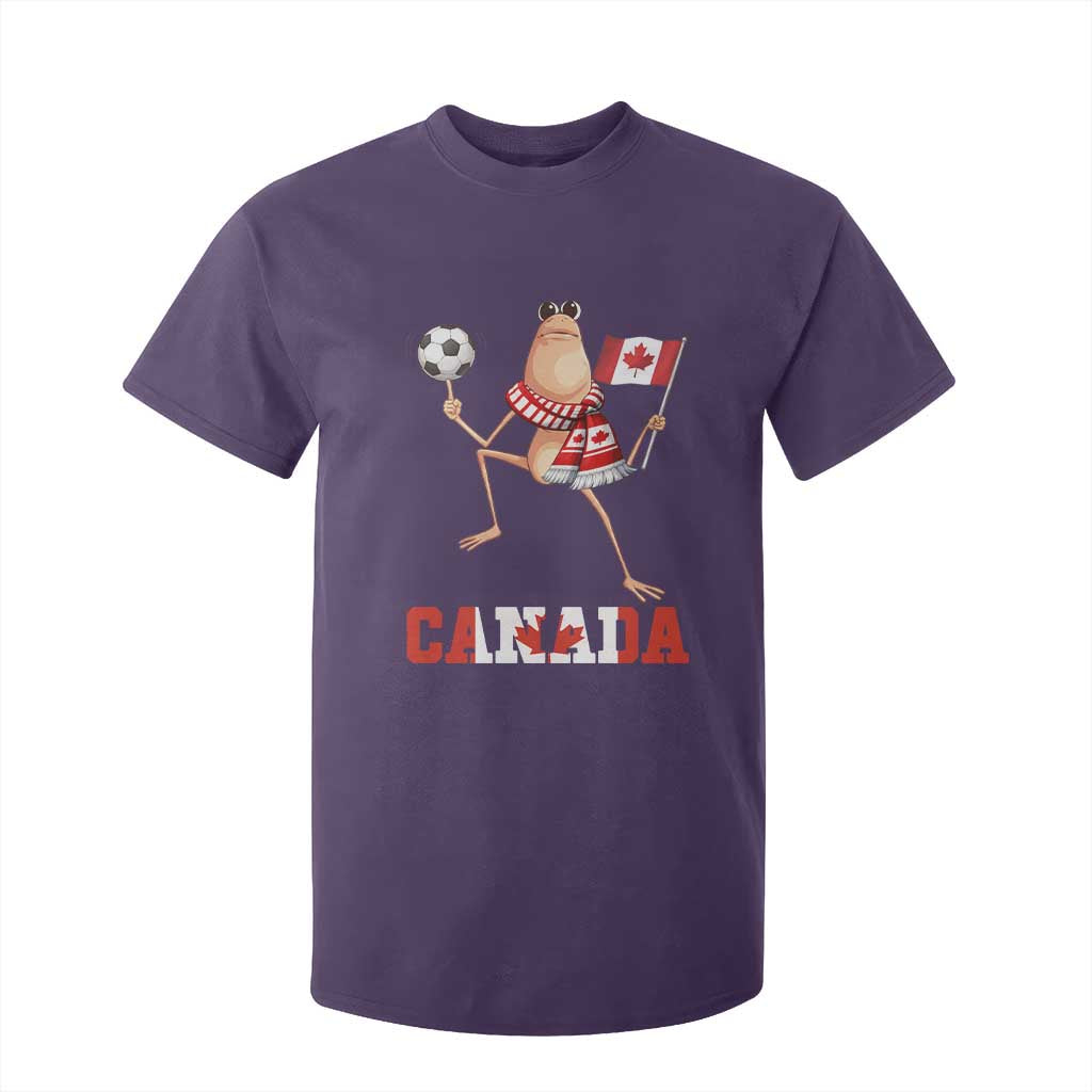Funny Marcus The Worm T Shirt For Kid Canadian Pride Soccer Gift TS12 Purple Print Your Wear